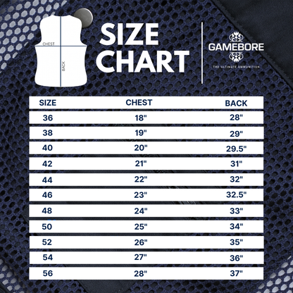 Gamebore Clay Shooting Vest - Navy