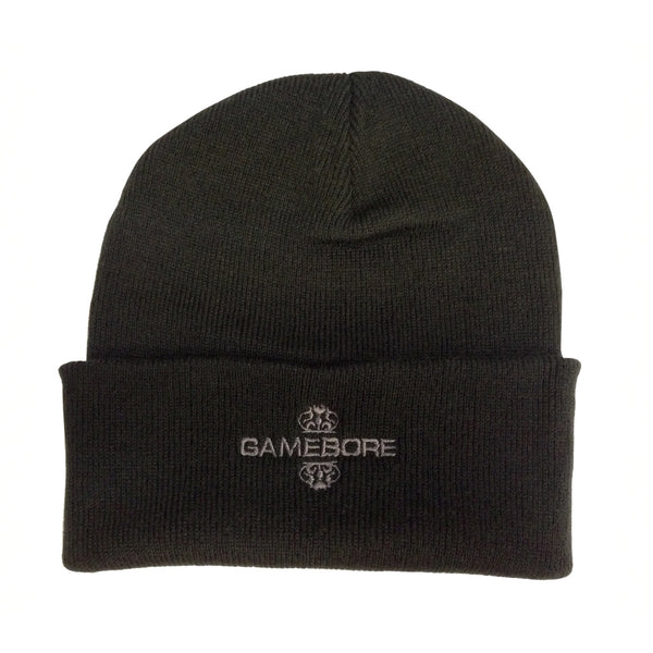 Gamebore Black Woollen Hat - Silver