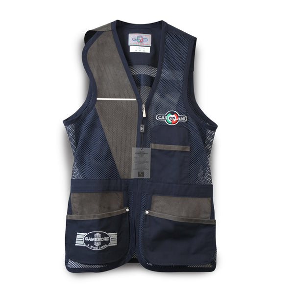 Castellani for Gamebore Clay Shooting Vest Navy